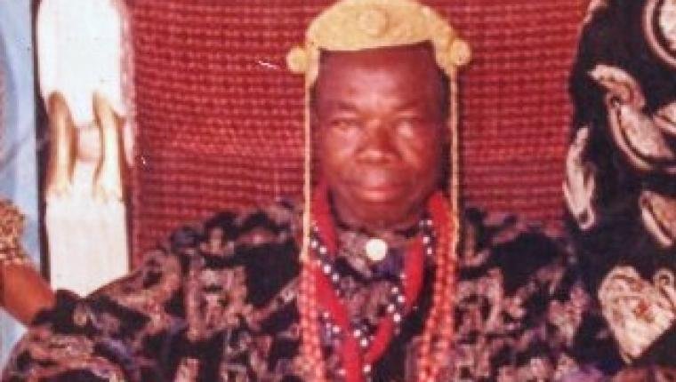 EZE / ELDER UFERE ILUM MBA (OKWO I OF ETITIAMA ANCIENT AUTONOMOUS KINGDOM, NKPORO)